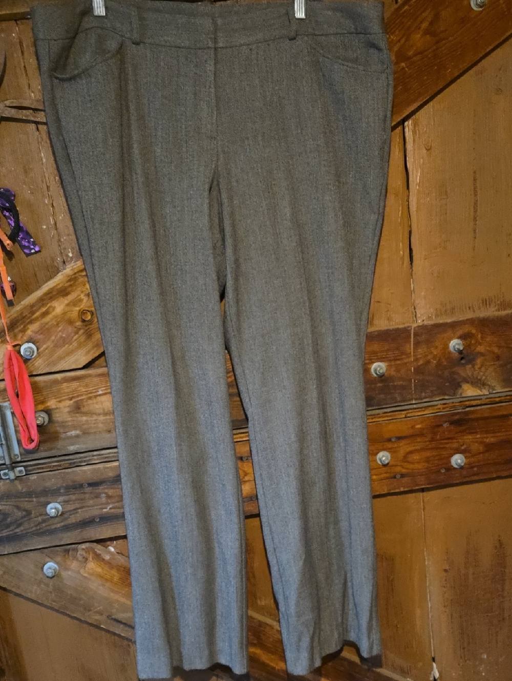 Worthington Brown Women's Dress Pants - Straight Leg